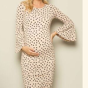 EUC-MY BUMP CHEETAH DRESS
